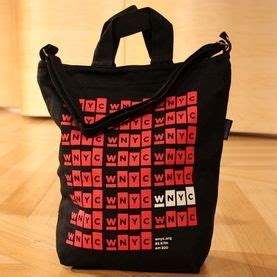 wnyc tote bag|donate to wnyc.